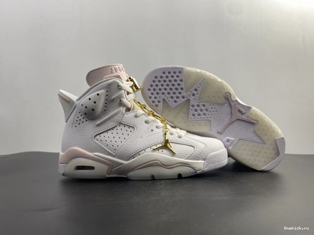 One Kick 6 Jordan Gold (W) Hoops Air DH9696-100 Retro 0731